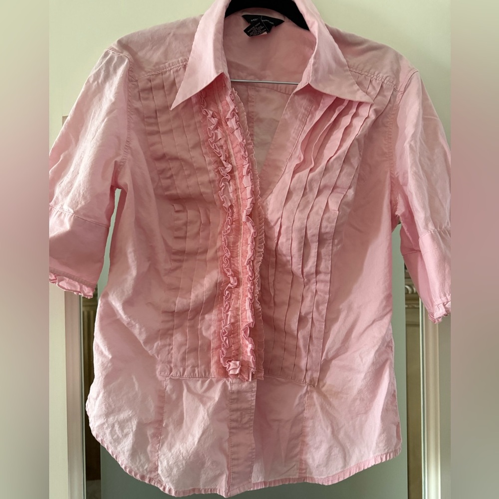 Moda International Pink and Black Garment
